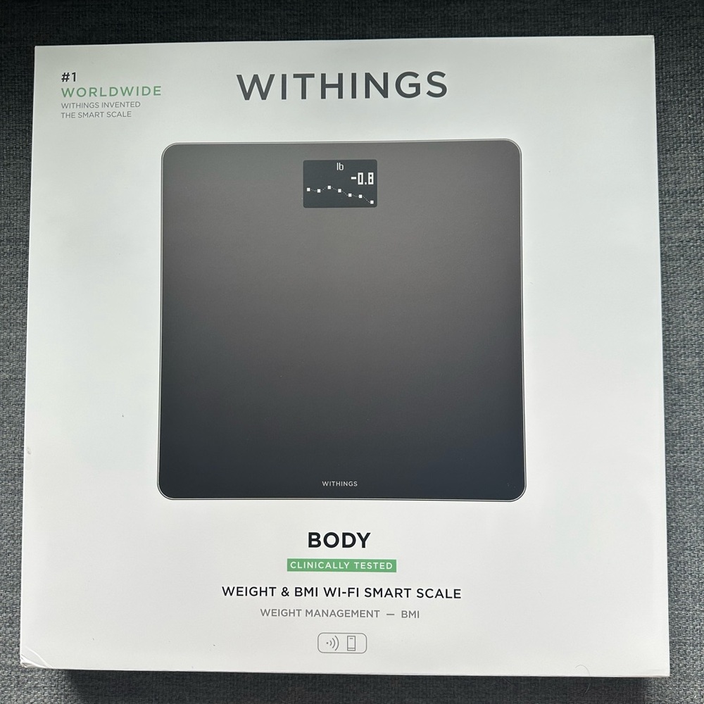 Withings Body Black Smart Scale